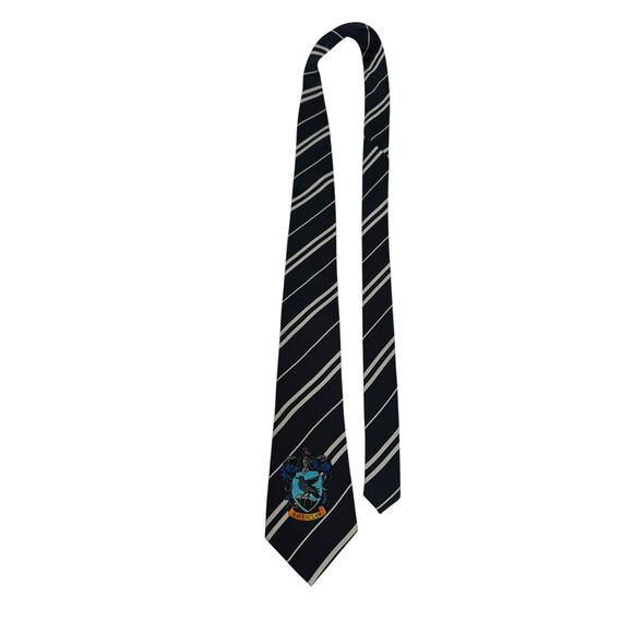 The Wizarding World Of Harry Potter Ravenclaw Crest Necktie Costume Cosplay - Picture 2 of 7